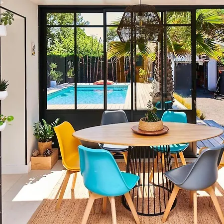Вилла La Maison Du Bassin Piscine & 5 Ch *